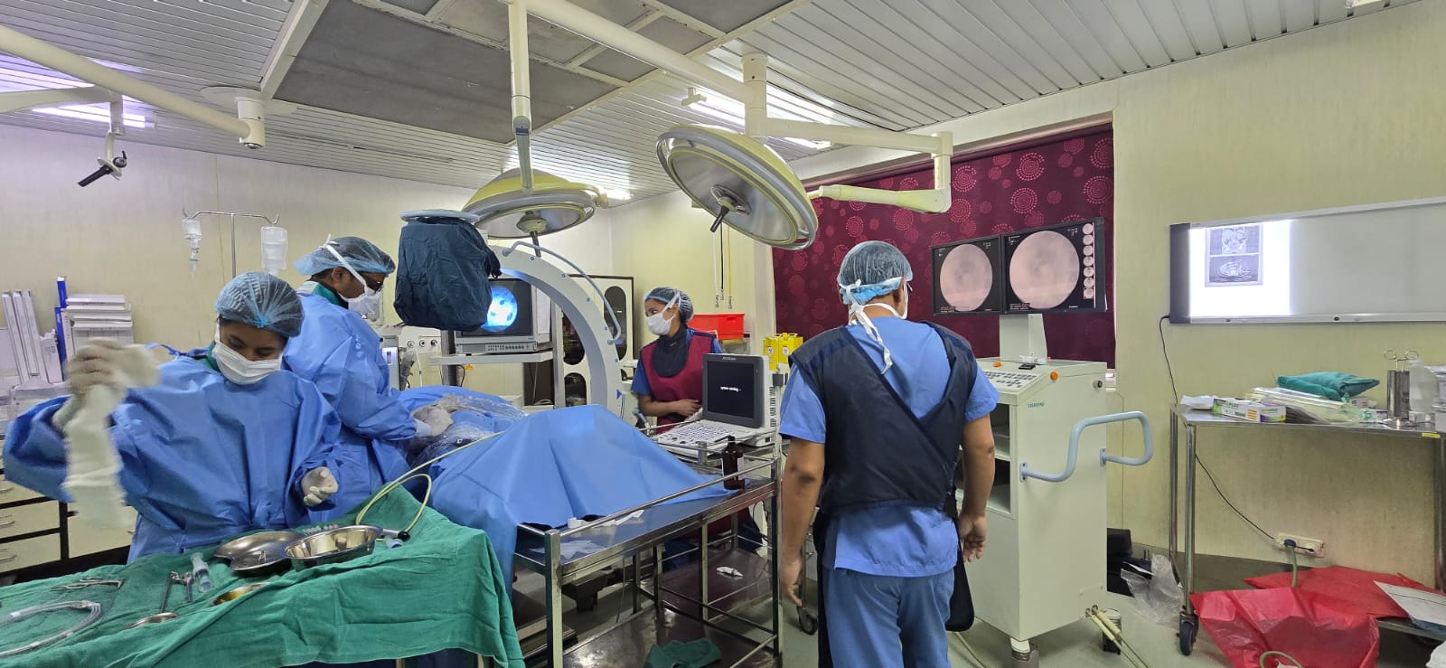 National Urology Center clinic exterior near Dashrath Pond Janakpur
