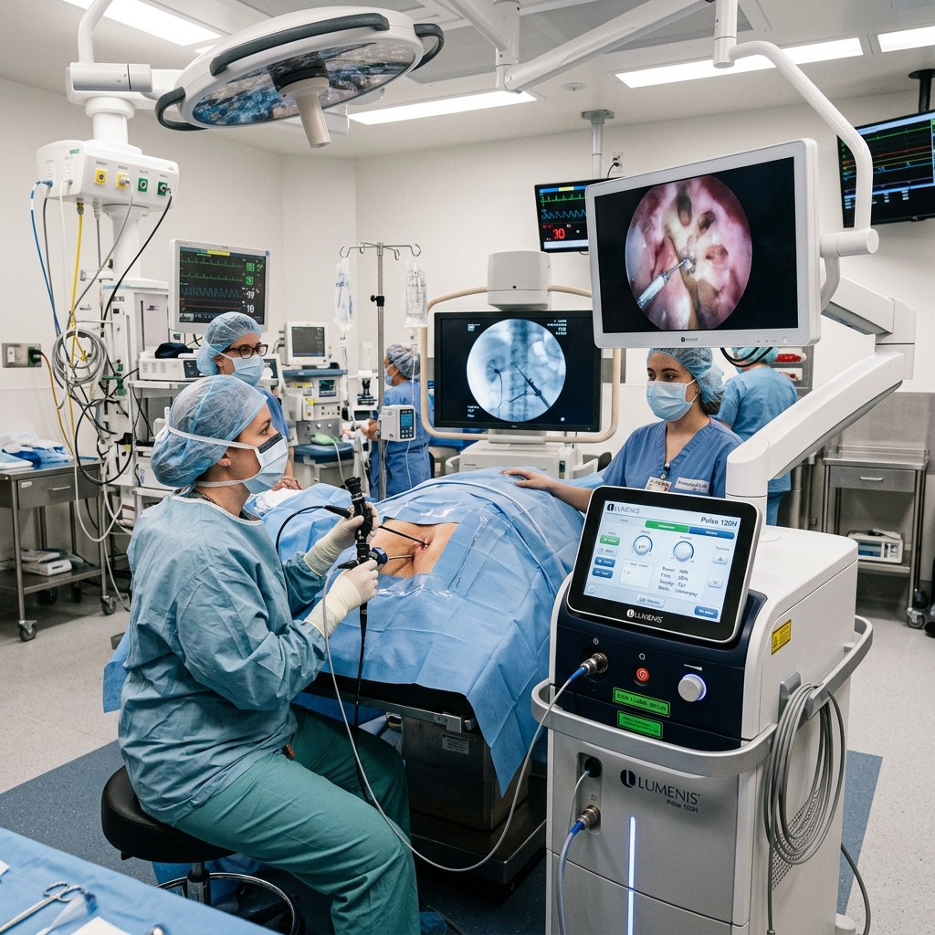 State-of-the-art Holmium Laser equipment at National Urology Center Janakpur